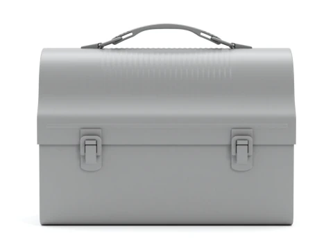Vintage Lunch Box 3D Model