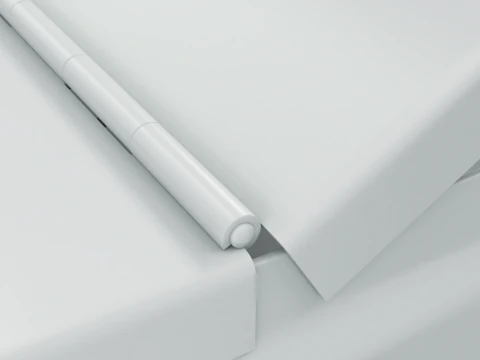 Safety Deposit Boxes with Money Stack 3D Model