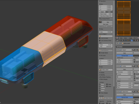 Emergency Light Modelo 3D