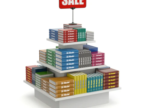 Libros en venta Modelo 3D