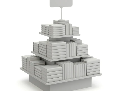 Libri in vendita Modello 3D
