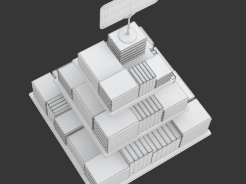 Libri in vendita Modello 3D