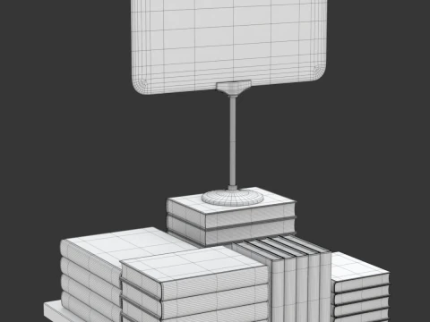 Libri in vendita Modello 3D
