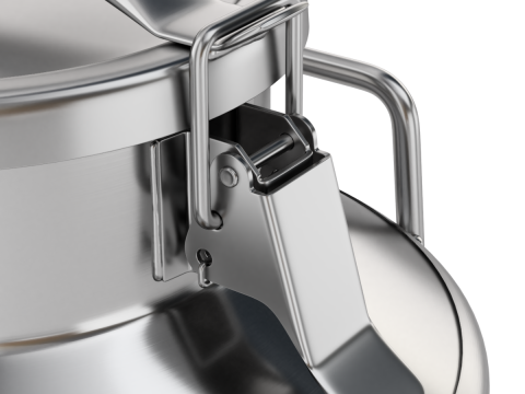 Big Milk Cans with Latch 3Dモデル