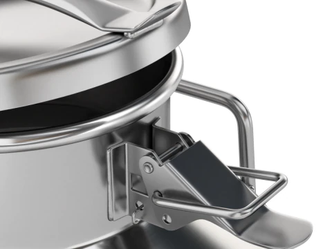 Big Milk Cans with Latch 3D Model