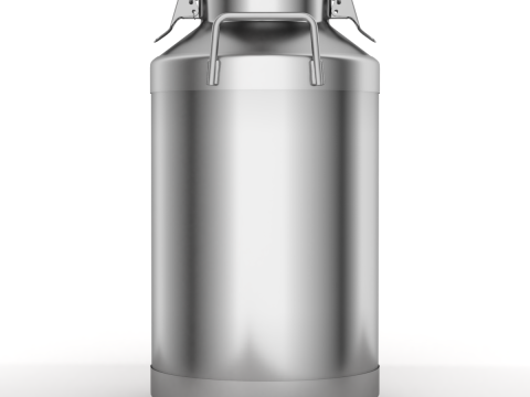 Big Milk Cans with Latch 3Dモデル