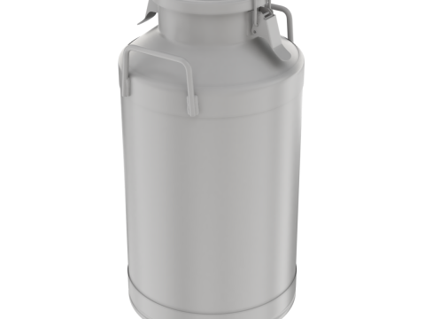 Big Milk Cans with Latch 3Dモデル