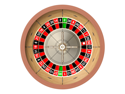 American and European Roulette Wheel 3D Model