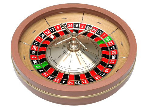 American and European Roulette Wheel 3D Model