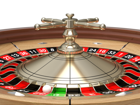 American and European Roulette Wheel 3D Model