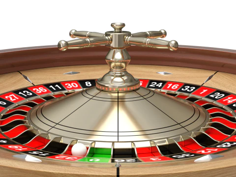 American and European Roulette Wheel 3D Model
