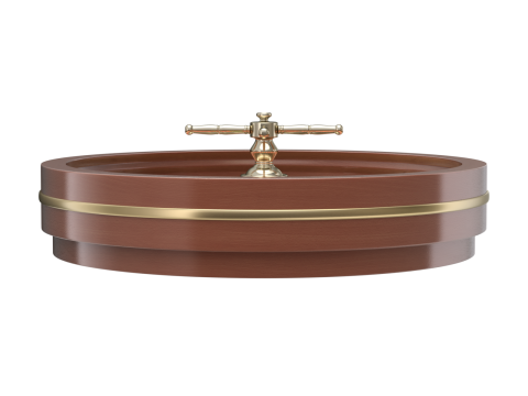 American and European Roulette Wheel 3D Model