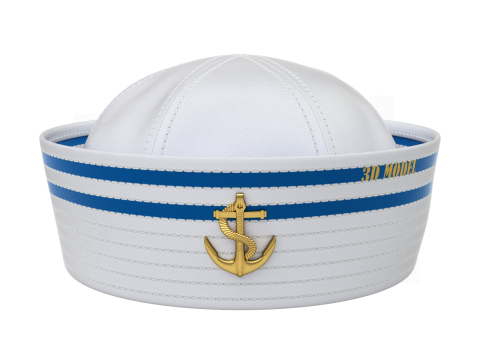 Sailor Hat 3D Model