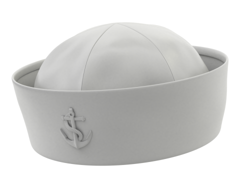 Sailor Hat 3D Model