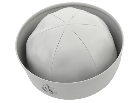 Sailor Hat 3D Model