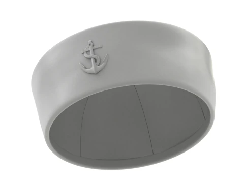 선원 모자 3D 모델