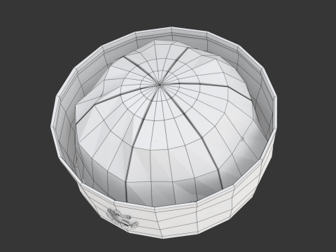 Sailor Hat 3D Model