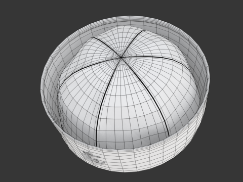 Sailor Hat 3D Model