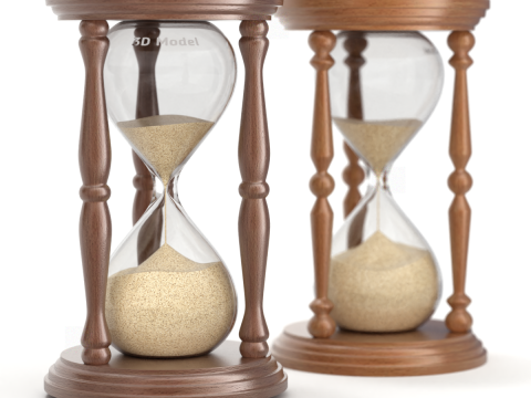 Hourglass Model 3D