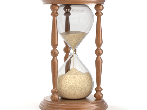 Hourglass Model 3D