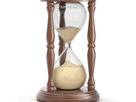 hourglass 3D मॉडल
