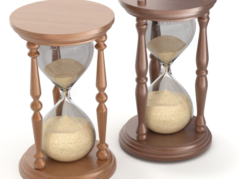 Hourglass Model 3D