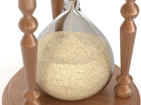 hourglass 3D मॉडल