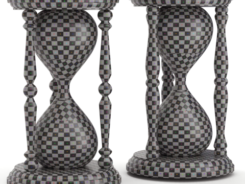Hourglass Model 3D