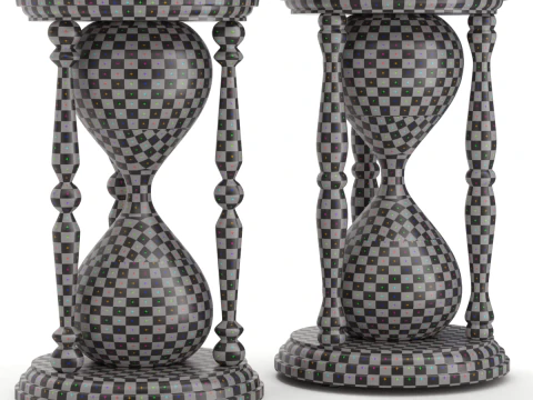 hourglass 3D मॉडल
