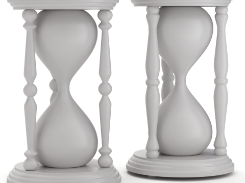 Hourglass Model 3D