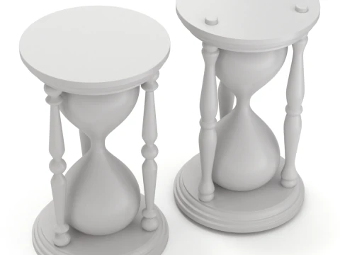 hourglass 3D मॉडल