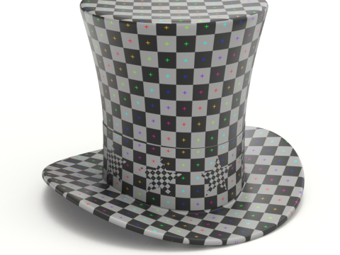 Uncle Sam Hat 3D 模型