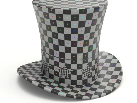 Uncle Sam Hat 3D Model