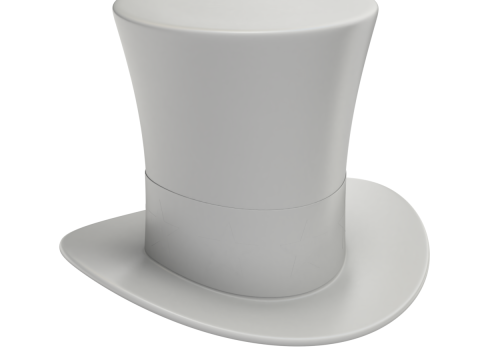 Uncle Sam Hat 3D 模型