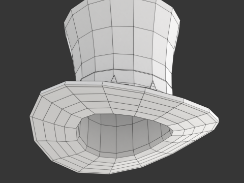 Uncle Sam Hat 3D 模型