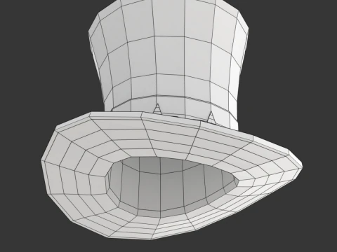Uncle Sam Hat 3D Model