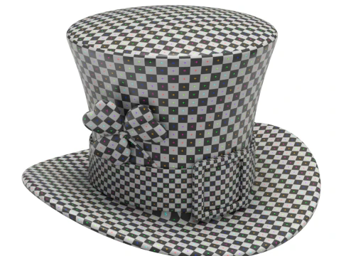 St Patricks Day Hat with Clover 3D Model