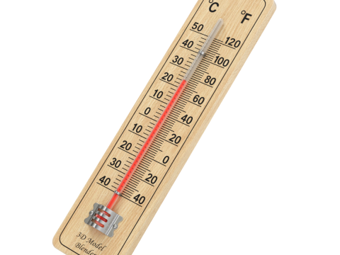 Wall Thermometer Modèle 3D