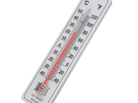 Wall Thermometer Modèle 3D