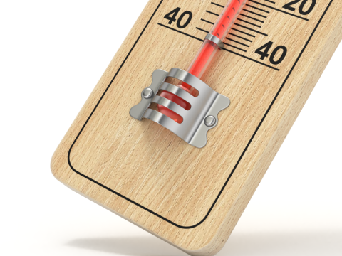 Wall Thermometer Modèle 3D