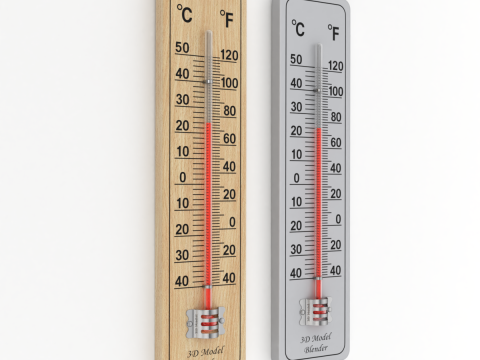 Wall Thermometer Modèle 3D