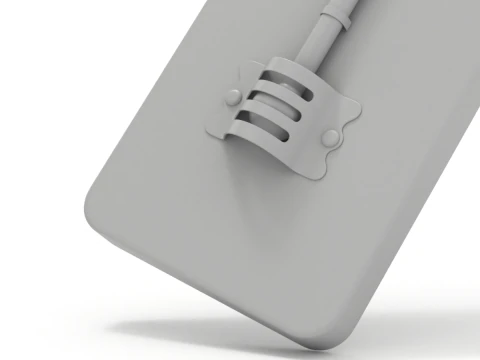 Wall Thermometer 3D Model