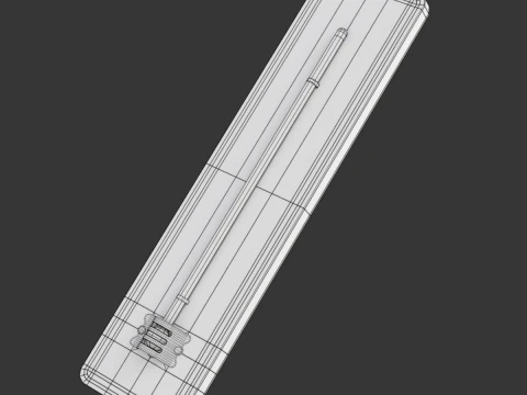 Wall Thermometer 3D Model