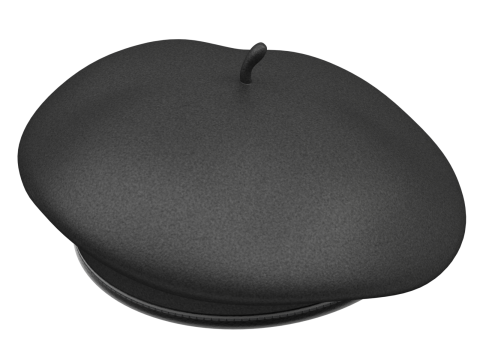 Beret Hat 3D Model