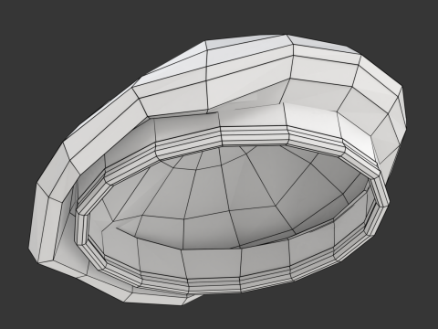 Beret Hat 3D Model
