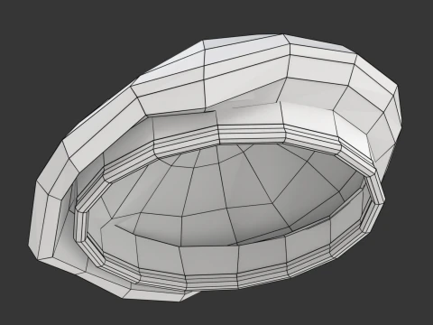 Beret Hat 3D Model