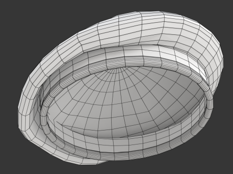 Beret Hat 3D Model