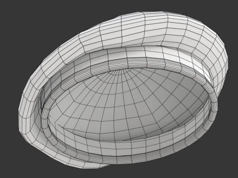 Beret Hat 3D Model
