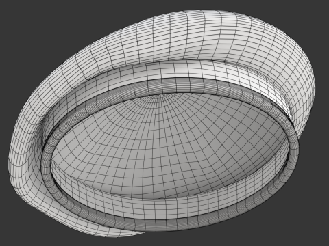 Beret Hat 3D Model