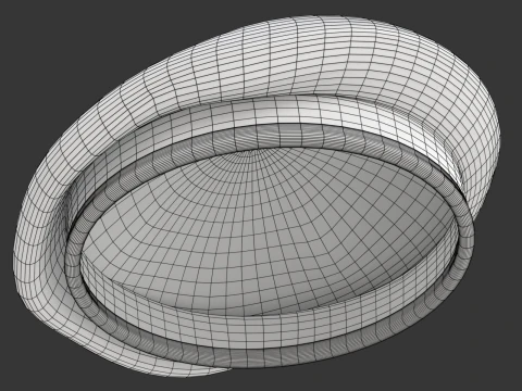 Beret Hat 3D Model